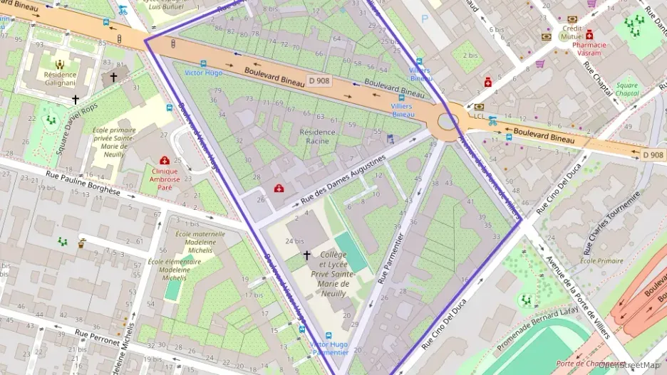 Appartement 59 m² trois pièces à vendre à Neuilly-sur-Seine