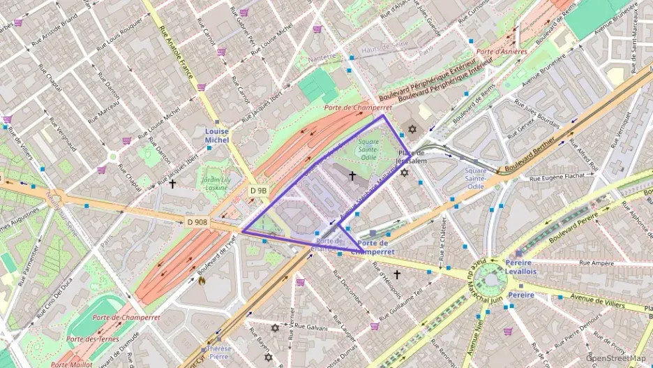 Appartement 80 m² trois pièces à vendre à Paris 17e Arrondissement