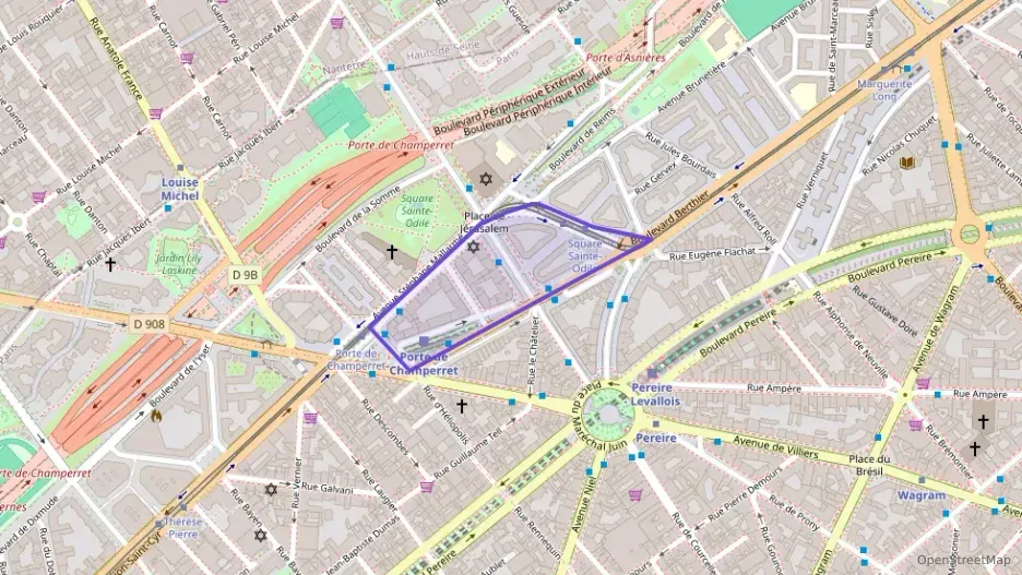 Appartement 92 m² trois pièces à vendre à Paris 17e Arrondissement