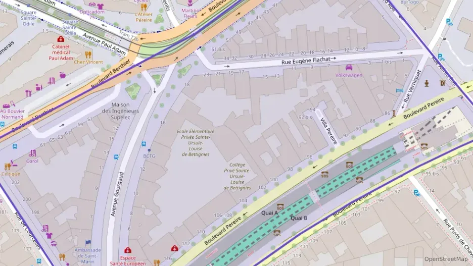 Appartement 85 m² quatre pièces à vendre à Paris 17e Arrondissement Appartement 85 m² quatre pièces à vendre à Paris 17e Arrondissement