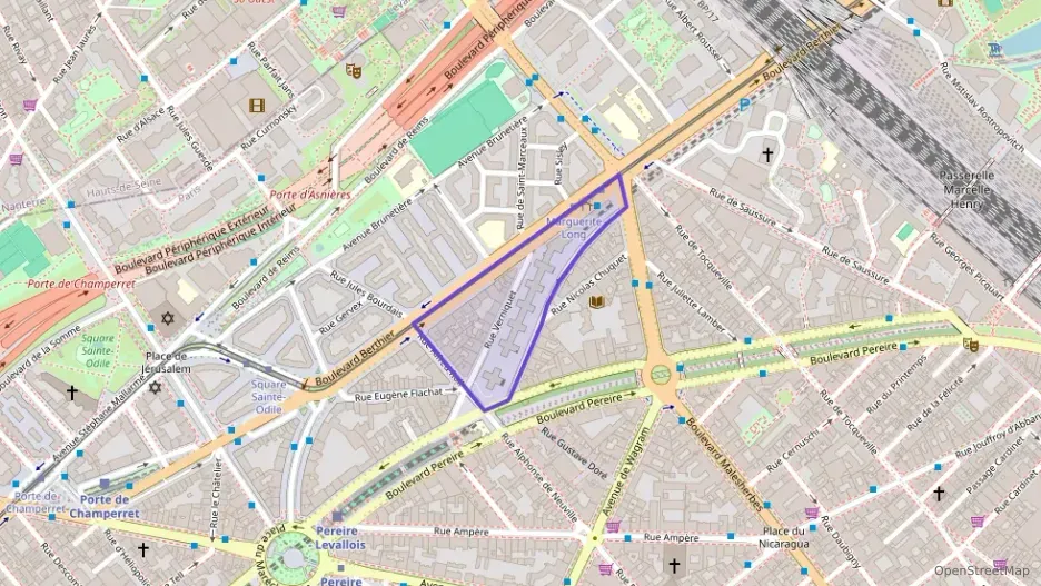 Appartement 32 m² une piece à vendre à Paris 17e Arrondissement