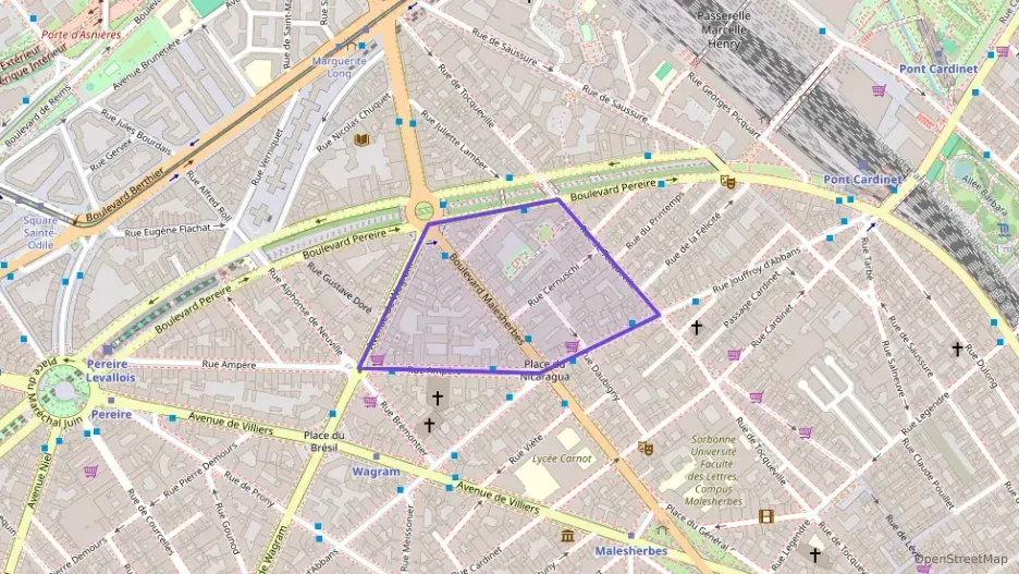 Appartement 45 m² trois pièces à vendre à Paris 17e Arrondissement