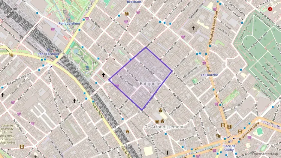 Appartement 61 m² trois pièces à vendre à Paris 17e Arrondissement Appartement 61 m² trois pièces à vendre à Paris 17e Arrondissement