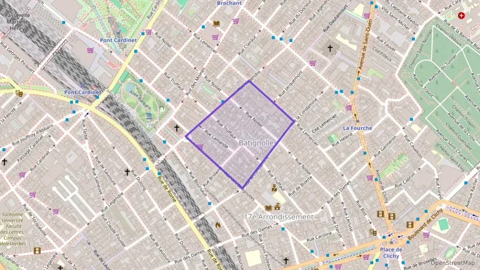 Appartement 80 m² trois pièces à vendre à Paris 17e Arrondissement Appartement 80 m² trois pièces à vendre à Paris 17e Arrondissement