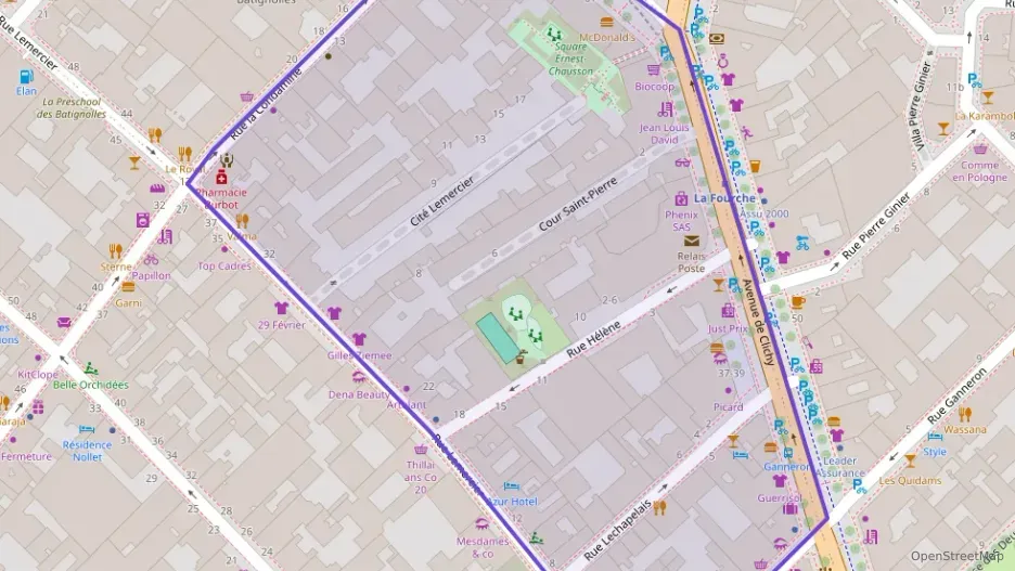 Appartement 20 m² une piece à vendre à Paris 17e Arrondissement Appartement 20 m² une piece à vendre à Paris 17e Arrondissement