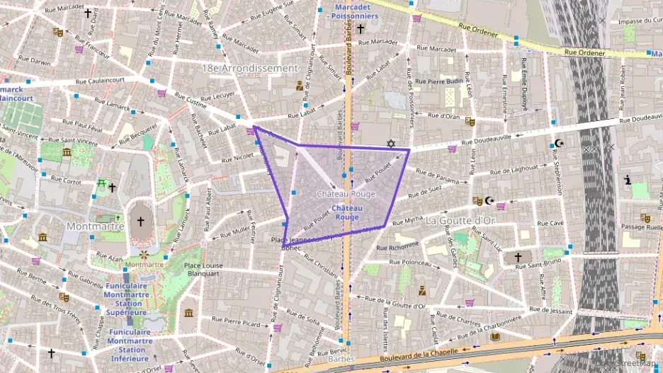 Appartement 140 m² quatre pièces à vendre à Paris 18e Arrondissement