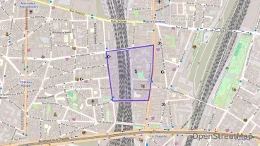 Appartement 32 m² deux pieces à vendre à Paris 18e Arrondissement