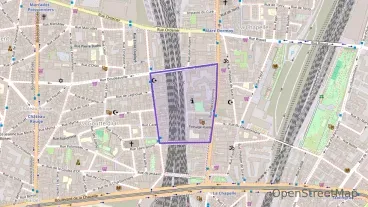 Appartement 22 m² une piece à vendre à Paris 18e Arrondissement