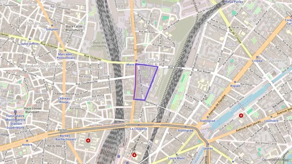 Appartement 25 m² une piece à vendre à Paris 18e Arrondissement