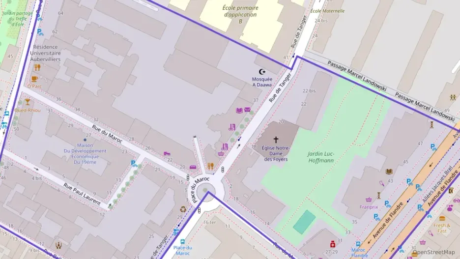 Appartement 50 m² deux pieces à vendre à Paris 19e Arrondissement