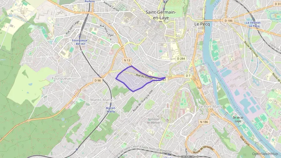 Appartement 65 m² deux pieces à vendre à Saint-Germain-en-Laye