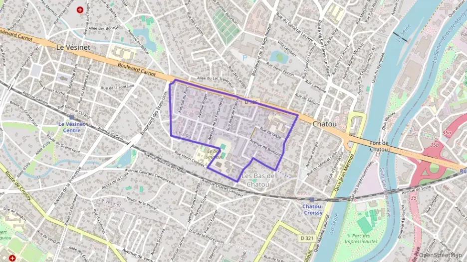 Appartement 80 m² trois pièces à vendre à Chatou