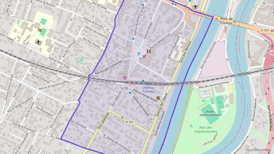 Appartement 55 m² deux pieces à vendre à Chatou Appartement 55 m² deux pieces à vendre à Chatou