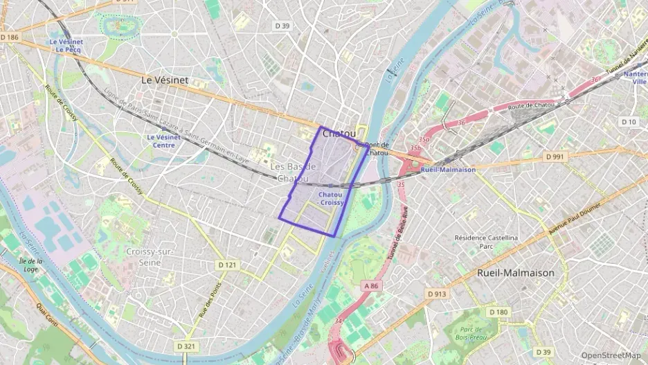 Appartement 74 m² trois pièces à vendre à Chatou