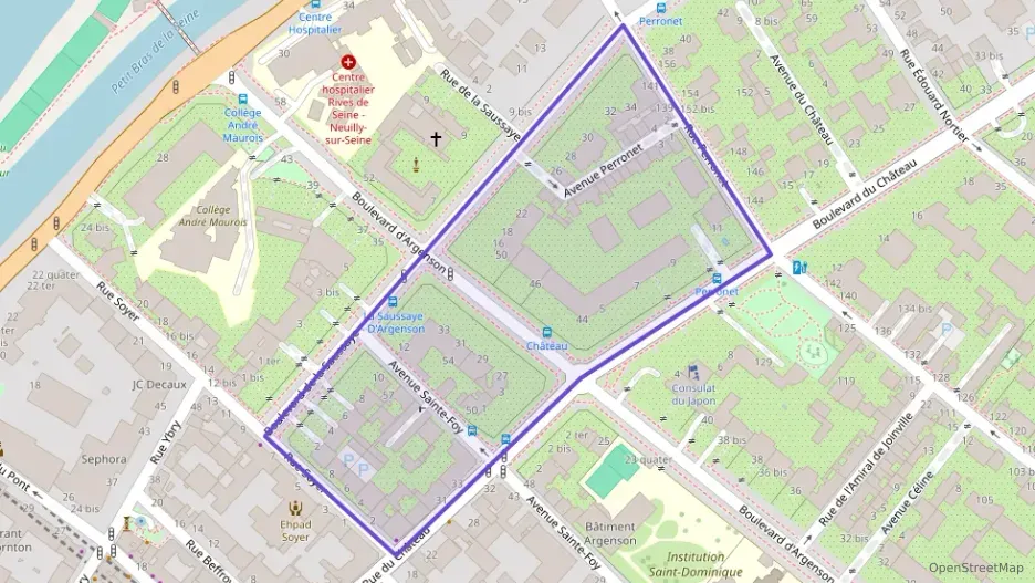 Appartement 70 m² trois pièces à vendre à Neuilly-sur-Seine