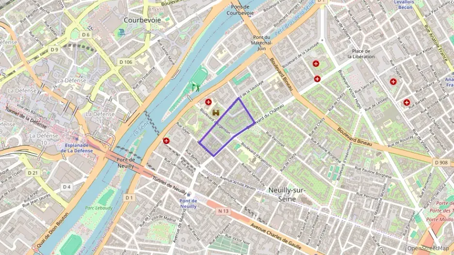 Appartement 70 m² trois pièces à vendre à Neuilly-sur-Seine