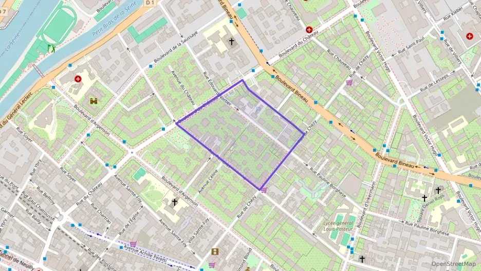 Appartement 66 m² trois pièces à vendre à Neuilly-sur-Seine