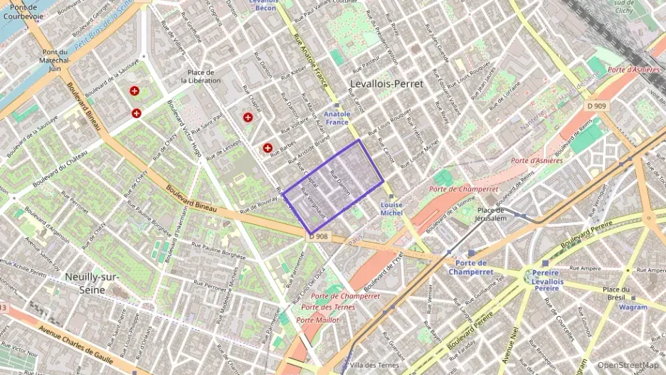 Appartement 57 m² trois pièces à vendre à Levallois-Perret Appartement 57 m² trois pièces à vendre à Levallois-Perret