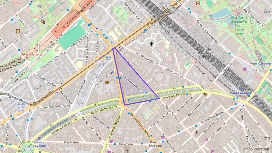 Appartement 79 m² quatre pièces à vendre à Paris 17e Arrondissement