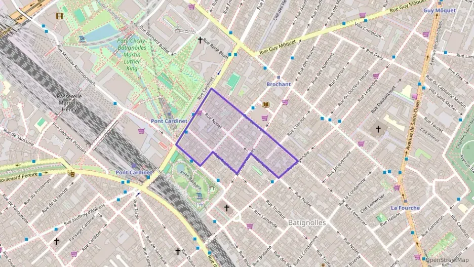 Appartement 82 m² quatre pièces à vendre à Paris 17e Arrondissement