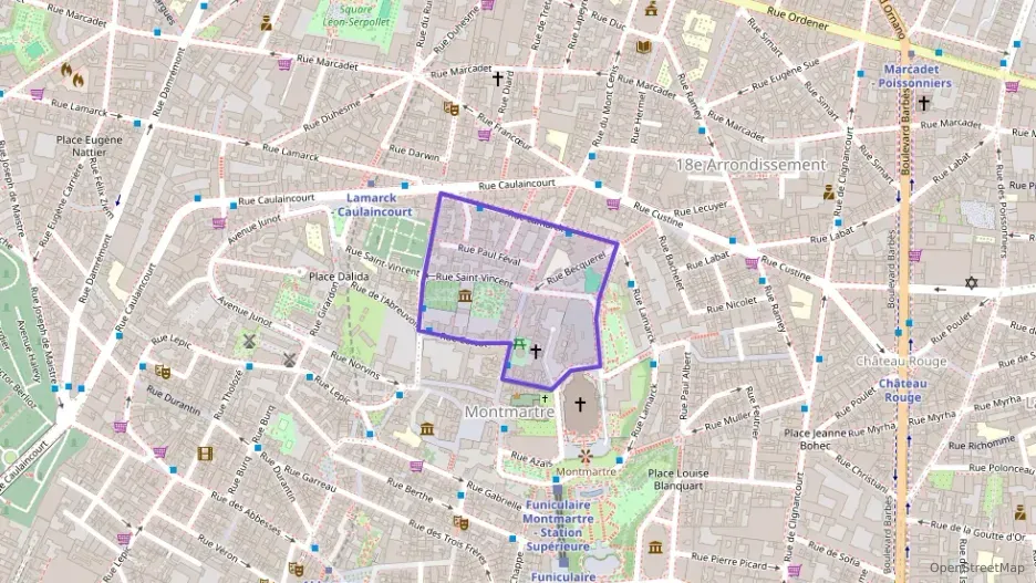 Appartement 35 m² une piece à vendre à Paris 18e Arrondissement