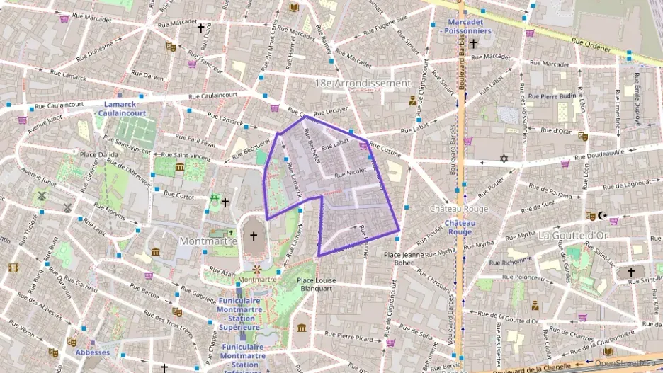 Appartement 52 m² deux pieces à vendre à Paris 18e Arrondissement