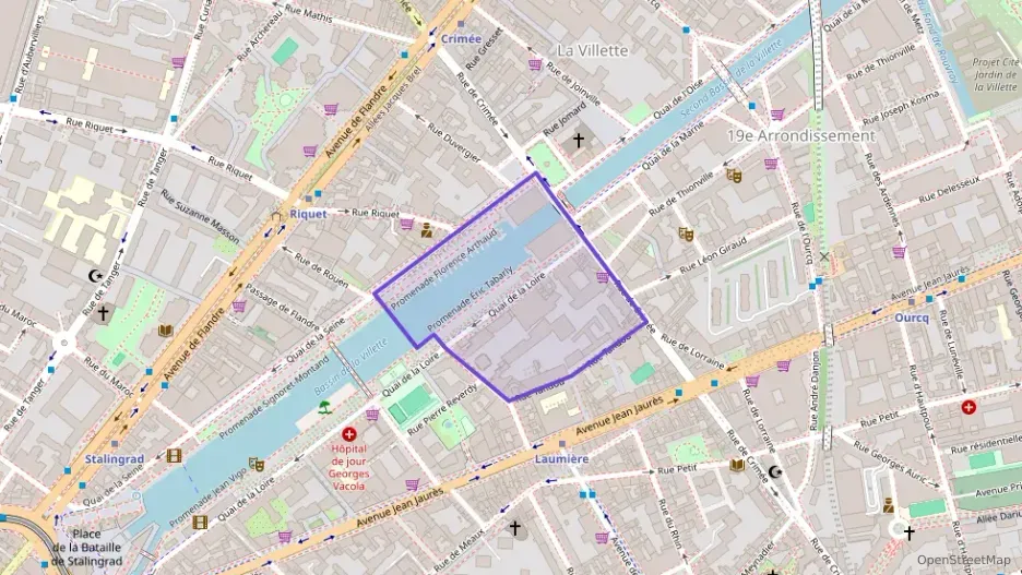 Appartement 21 m² deux pieces à vendre à Paris 19e Arrondissement