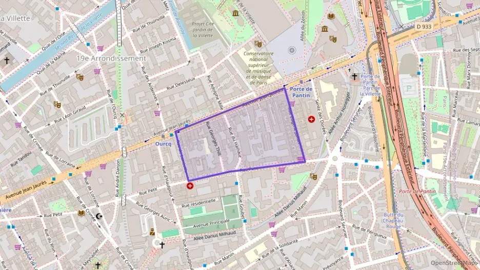 Appartement 80 m² cinq pièces à vendre à Paris 19e Arrondissement