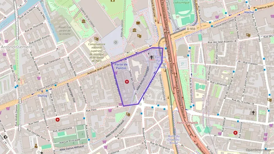Appartement 39 m² trois pièces à vendre à Paris 19e Arrondissement