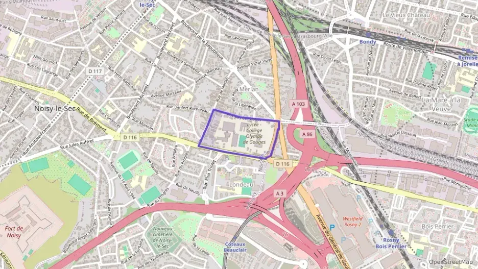Appartement 71 m² quatre pièces à vendre à Noisy-le-Sec