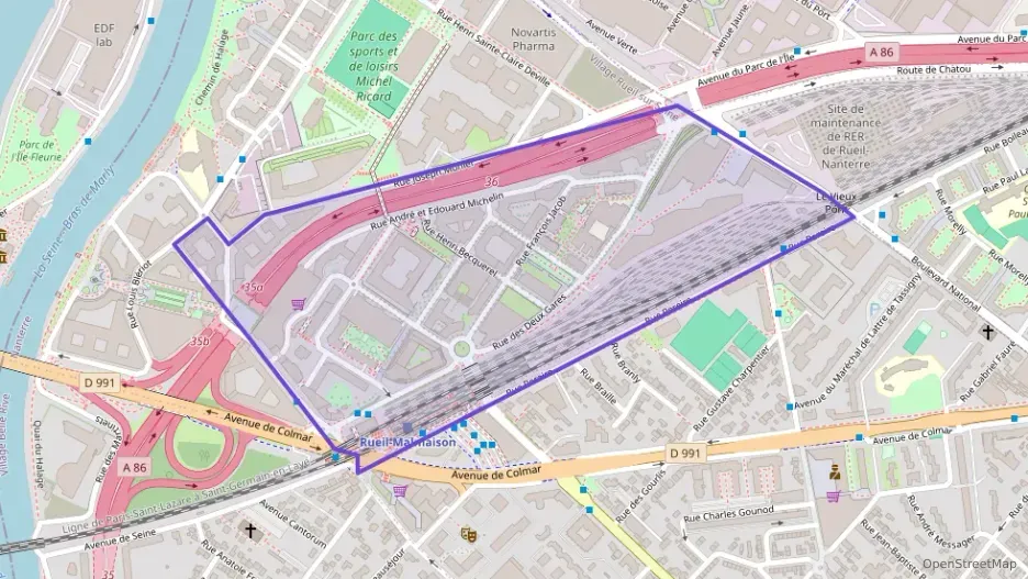 Appartement 69 m² trois pièces à vendre à Rueil-Malmaison Appartement 69 m² trois pièces à vendre à Rueil-Malmaison
