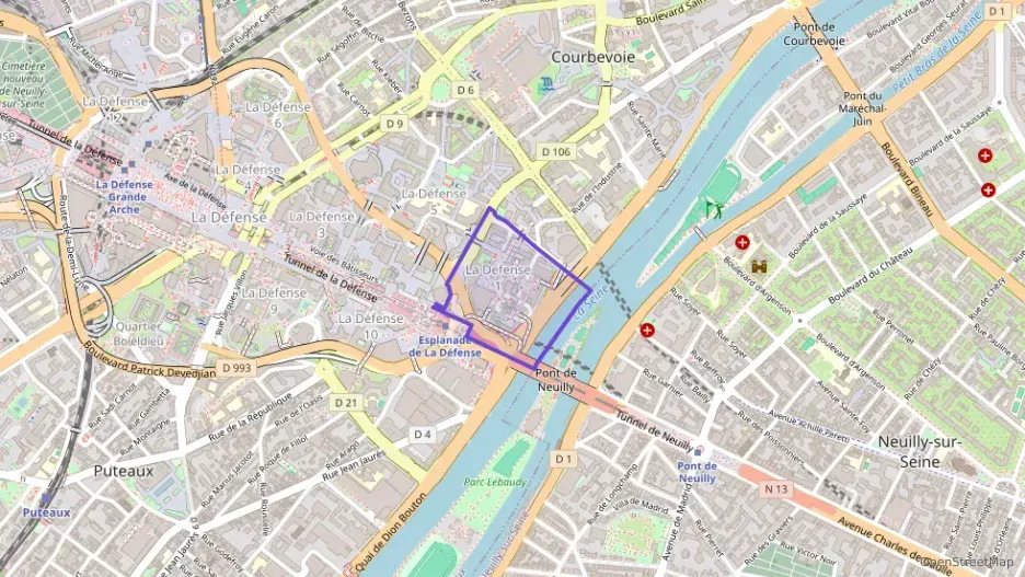 Appartement 51 m² deux pieces à vendre à Courbevoie Appartement 51 m² deux pieces à vendre à Courbevoie