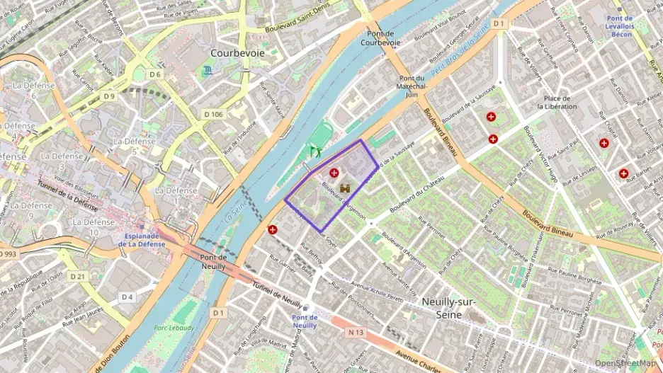 Appartement 61 m² deux pieces à vendre à Neuilly-sur-Seine