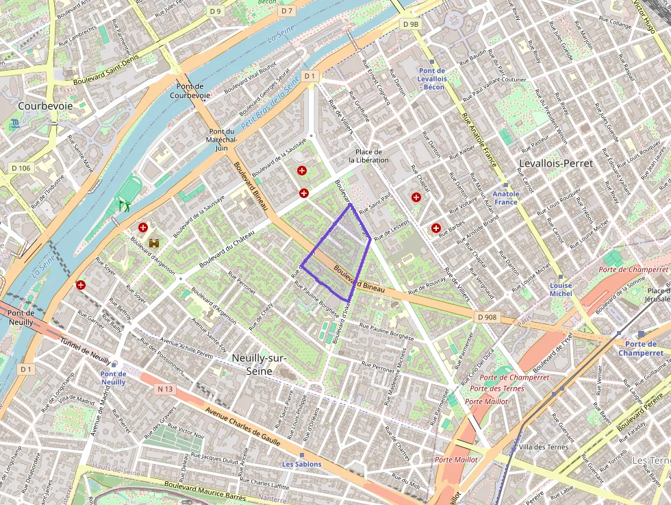 Appartement 52 m² deux pieces à vendre à Neuilly-sur-Seine