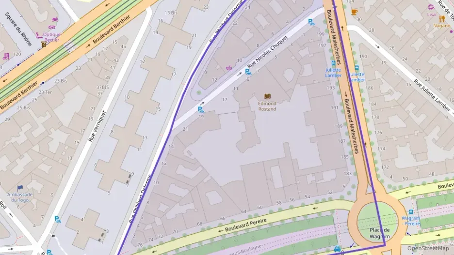 Appartement 40 m² une piece à vendre à Paris 17e Arrondissement