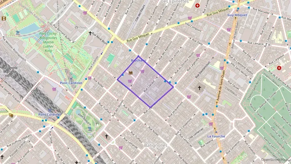 Appartement 66 m² quatre pièces à vendre à Paris 17e Arrondissement