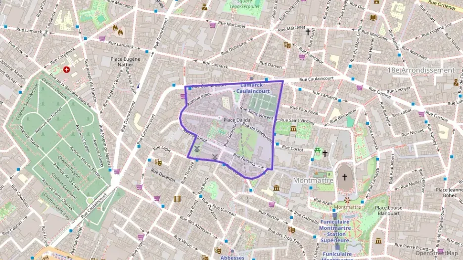 Appartement 61 m² trois pièces à vendre à Paris 18e Arrondissement