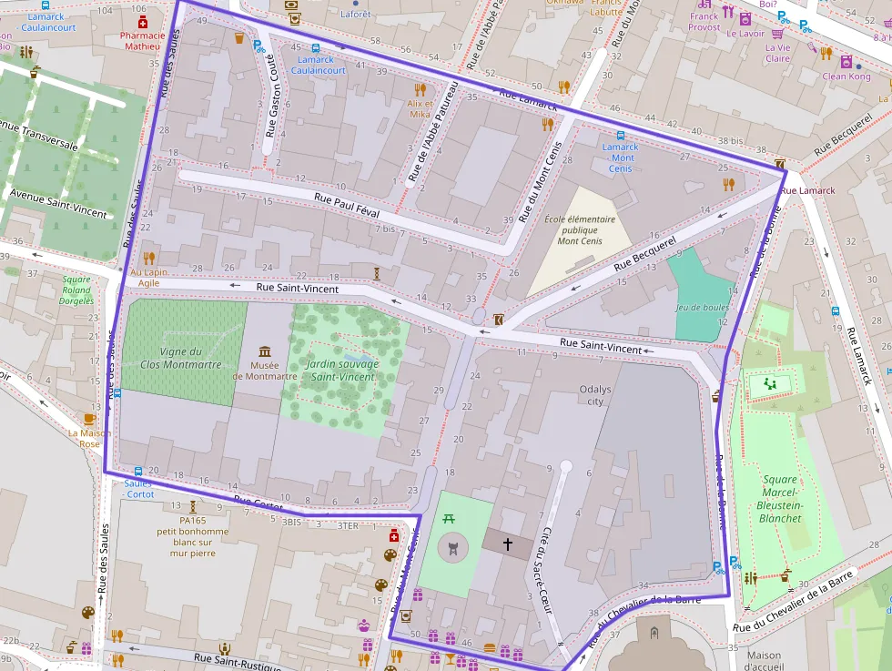 Appartement 62 m² trois pièces à vendre à Paris 18e Arrondissement