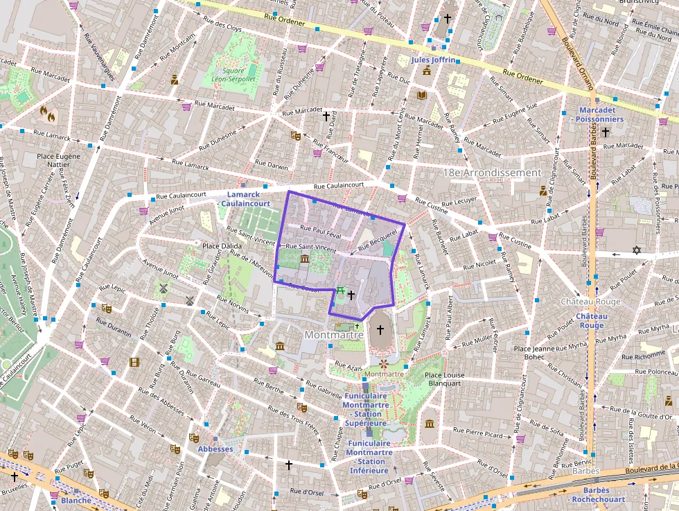 Appartement 62 m² trois pièces à vendre à Paris 18e Arrondissement