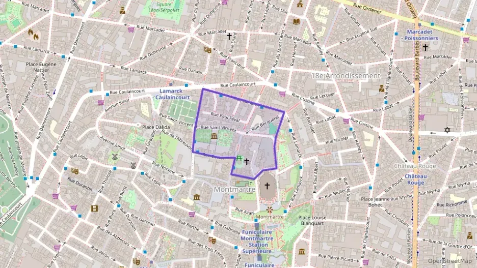 Appartement 62 m² trois pièces à vendre à Paris 18e Arrondissement