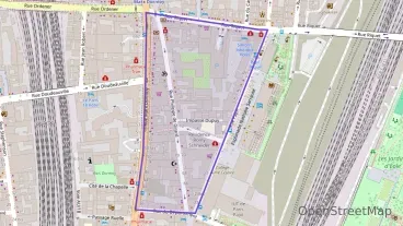 Appartement 66 m² trois pièces à vendre à Paris 18e Arrondissement