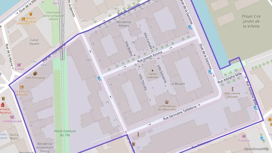 Appartement 83 m² quatre pièces à vendre à Paris 19e Arrondissement