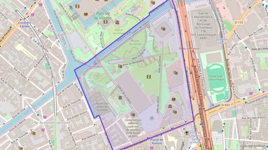 Appartement 46 m² deux pieces à vendre à Paris 19e Arrondissement