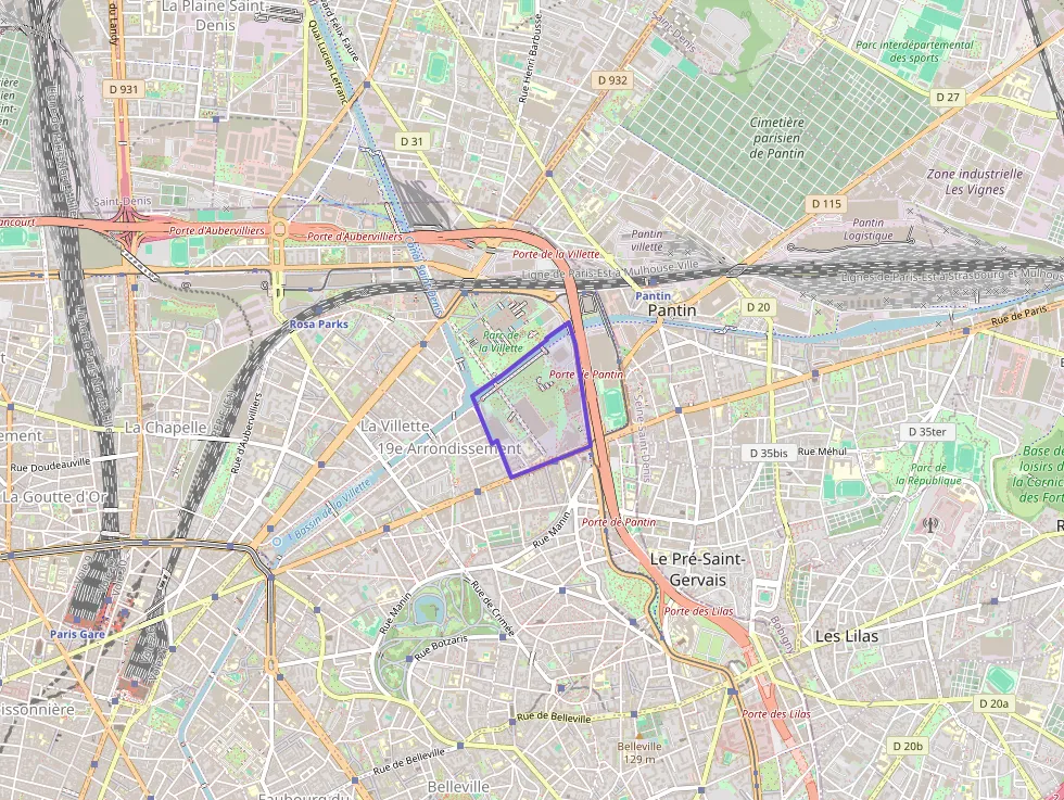 Appartement 46 m² deux pieces à vendre à Paris 19e Arrondissement