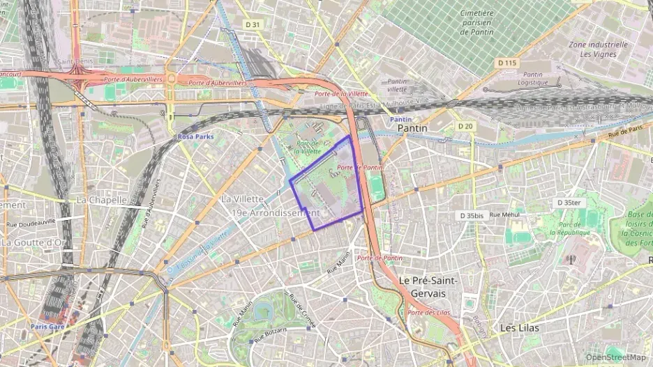 Appartement 46 m² deux pieces à vendre à Paris 19e Arrondissement