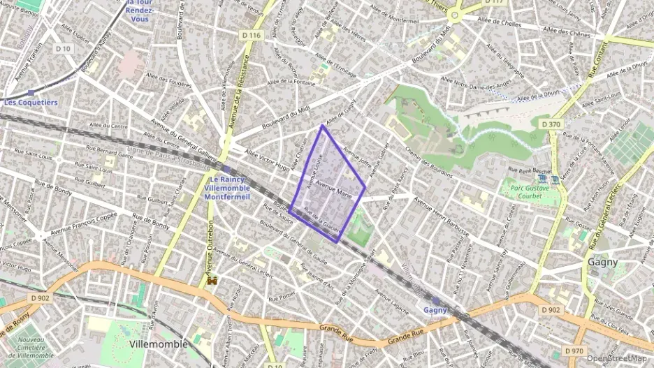 Appartement 43 m² deux pieces à vendre à Villemomble