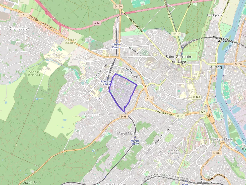 Appartement 150 m² quatre pièces à vendre à Saint-Germain-en-Laye