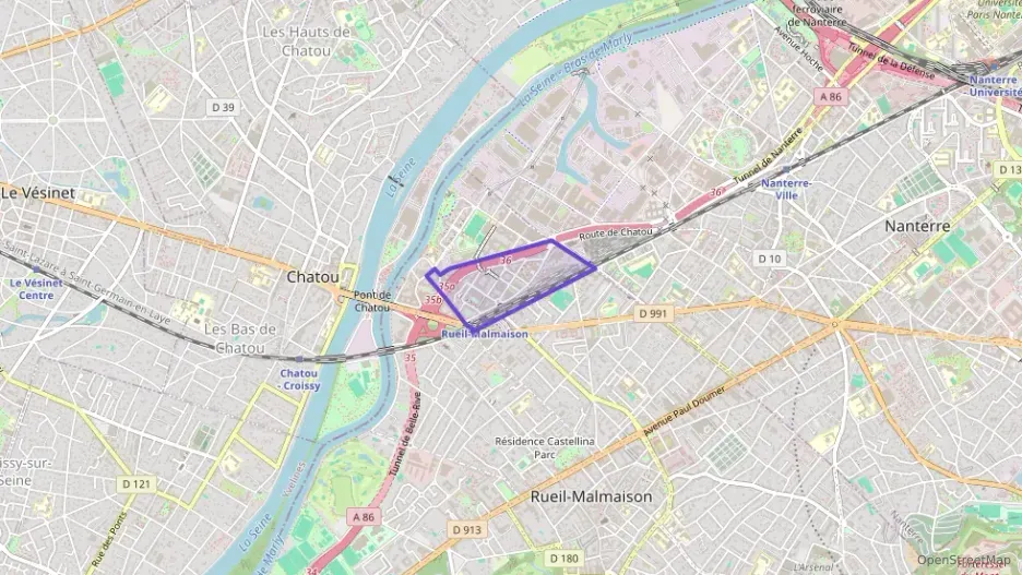 Appartement 66 m² trois pièces à vendre à Rueil-Malmaison