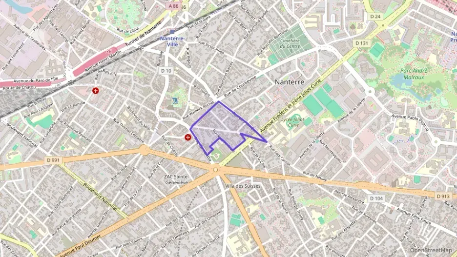 Appartement 46 m² deux pieces à vendre à Nanterre Appartement 46 m² deux pieces à vendre à Nanterre