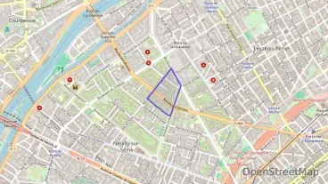 appartement de trois chambres 92 m² à vendre à Neuilly-sur-Seine